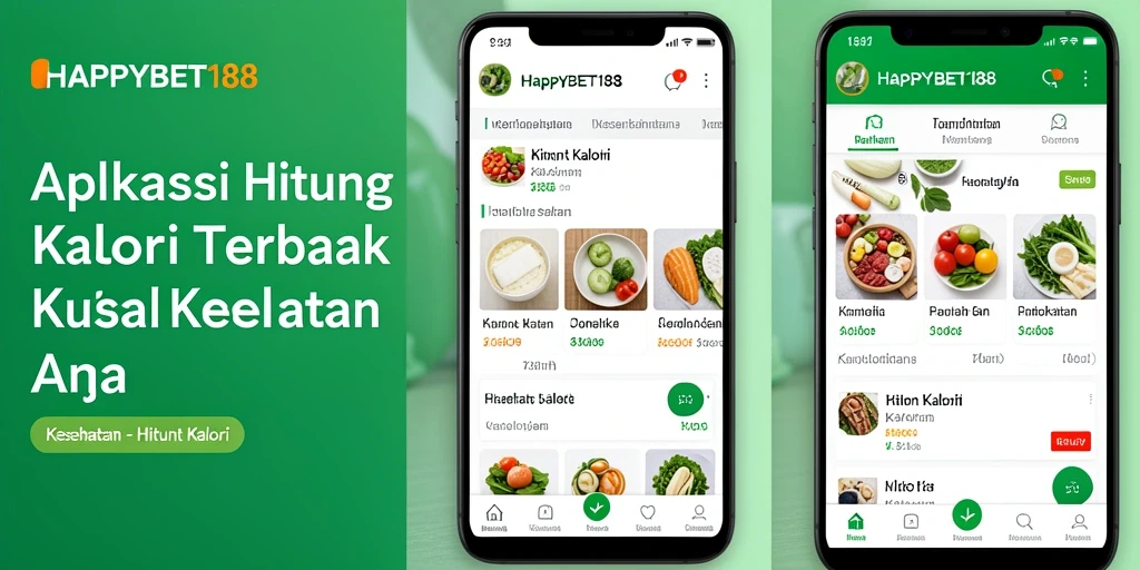 Tampilan utama aplikasi HAPPYBET188 dengan fitur Hitung Kalori yang mudah digunakan.