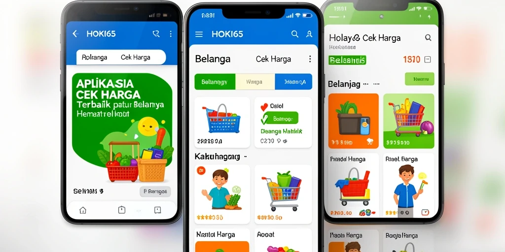 Tampilan antarmuka HOKI65 yang menunjukkan fitur Cek Harga.