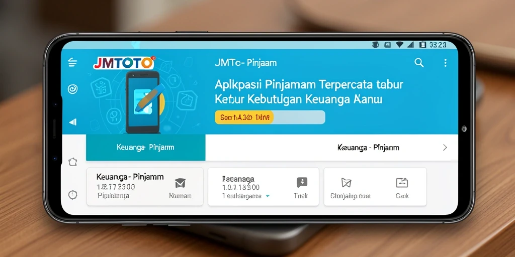 Tampilan antarmuka JMTOTO yang sederhana dan fungsional.